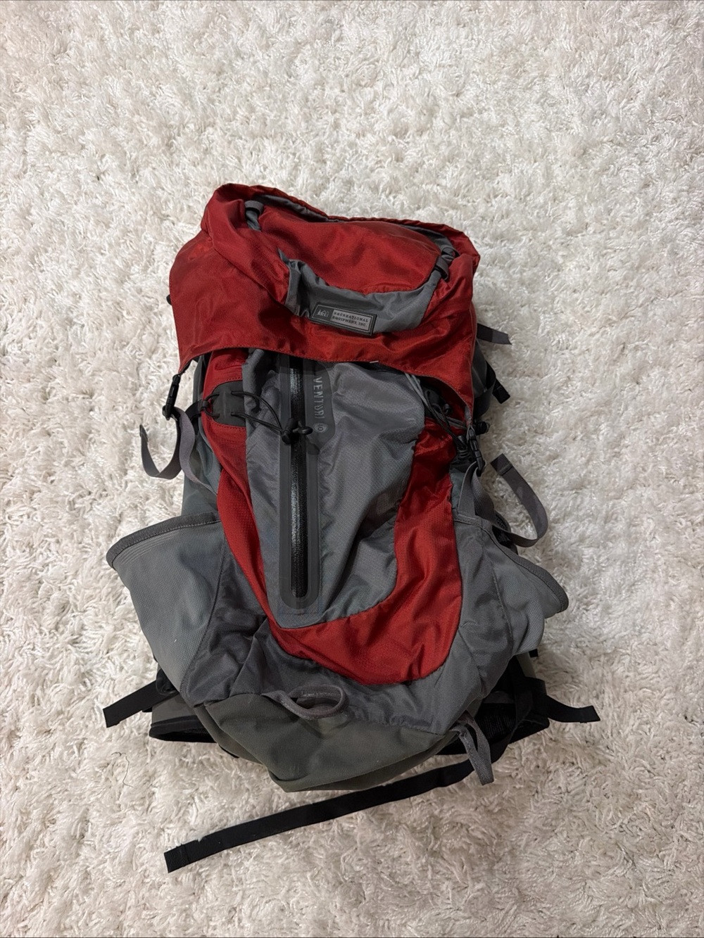 REI Red and Gray Technical Hiking Backpack